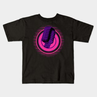 Microphone | Hiphop | V8 Kids T-Shirt